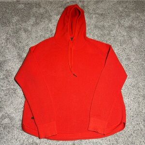 Lauren Ralph Lauren Waffle Knit Hoodie Lightweight Sweatshirt - Womens XL